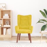  Sproščujoči stol Rumeni žamet, (22054312) | Shoptok.si