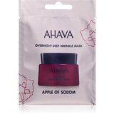 Ahava apple of sodom overnight deep wrinkle mask nočna maska proti gubam 6 ml za ženske u