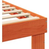  Krevetna konstrukcija s ladicama s uzglavljem Voštano smeđa 90 x 190 cm | shoptok.hr