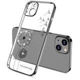  Ovitek za iPhone 14 Pro Max | Regrat s kristali, črn | Shoptok.si