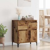  Kreveta Staro drvo 60 x 35 x 70 cm Obrađeno drvo i čelik | shoptok.hr