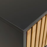 Mömax Komoda Madrid, Kovina, Črna | Shoptok.si