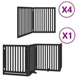  Vrata za pse s vratašcima 12 panela sklopiva 960 cm drvo topole | shoptok.hr