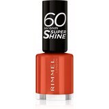 Rimmel London 60 Seconds Super Shine lak za nokte 8 ml nijansa 410 Wild Spice Cijene
