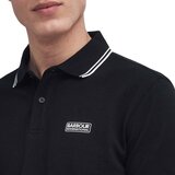 Barbour Evan Tipped Polo Shirt Black Crna | shoptok.hr