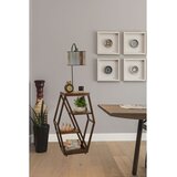 Opviq Asos Ceviz Lambader Silindir Renkli Abajurlu Walnut Floor Lamp Cene