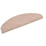  Samoljepljivi Otirač za Stepenice 15 kom Igličasti 65x21x4 cm Smeđi | shoptok.hr