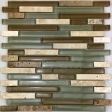  Staklo travertin mozaik pravougaoni 300x300x8mm Cene'.'