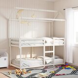 The Living Store Pograd s streho bel 90x200 cm trdna borovina - Pograd, (21625178) Cene