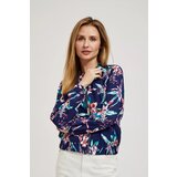 Moodo Women's patterned jacket - navy | shoptok.hr