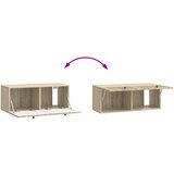 TV ormar za zid Zidne Hrast sonoma 78,5 x 31 x 30 cm | shoptok.hr