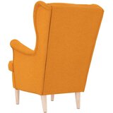  Fotelja tamnožuta 74x84x100 cm tkanina | Shoptok.si