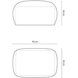 Micadoni Crni modularni tabure Martina – Home | shoptok.hr