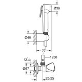 Grohe tuš set TEMPESTA-F Trigger Spray 30 (27514001) | Shoptok.si