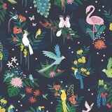Lilipinso Otroška tapeta 10 m x 50 cm Birds Carnival – Cene