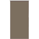 vidaXL Rolo zavjesa Blackout Coffee 75x130 cm Širina tkanine 70,7 cm | shoptok.hr
