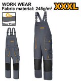 Ingco WUCT8033.XXXL radne pantalone sa tregerima vel xxxl super | Eponuda.com