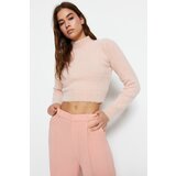Trendyol Sweater - Rosa - Slim fit Cene