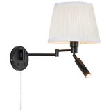 Markslöjd Crno-bijela LED zidna lampa sa savitljivom konstrukcijom Pivot – | shoptok.hr