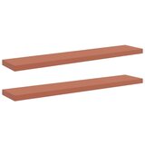  Polica na zidu 2 pcs Crvena 120 x 23 5 x 4 cm Konstruirano drvo | shoptok.hr