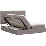  Krevet s od storage s uzglavljem Sivosmeđa 180 x 200 cm Tkanina | shoptok.hr