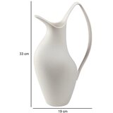 Keramička vaza 33x17x19 cm, bela | Eponuda.com
