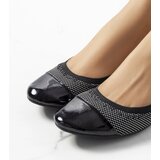 Gemre Black polka dot ballet flats Jonna | Shoptok.si