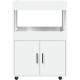 Barska kolica bijela 60 x 39,5 x 89 cm od konstruiranog drva | shoptok.hr