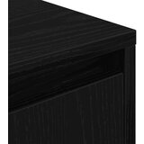 vidaXL Noćni ormarići s LED svjetlima 2 kom crni 38x34x50 cm | shoptok.hr