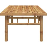 vidaXL Klubska mizica 110x55x35 cm bambus | Shoptok.si