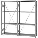 hofe Sestavljivi regal, kombinacija regalov, VxŠxG 2000 x 2070 x 435 mm | Shoptok.si
