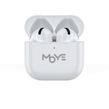 Moye Aurras 3 Lite TWS brezžične slušalke bele barve | Shoptok.si