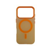  silikonska futrola magsafe fluro color iphone 17 pro max narandžasta | ePonuda.com