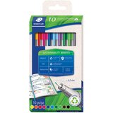  FLOMASTER FINELINER 0,3MM PK10 RECIKLIRANI TRIPLUS STAEDTLER 334 RC10 Cene