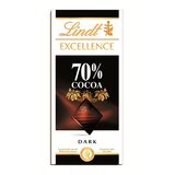 Lindt crna čokolada Excellence dark 70% cacao 100g Cene