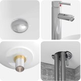  Umivaonik s policom Siva Sonoma 49,5 x 44,5 x 65 cm | shoptok.hr