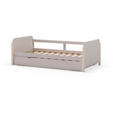 Marckeric Krem dječji krevet od masivnog bora s dodatnim ležajem 90x190 cm Enola – | shoptok.hr