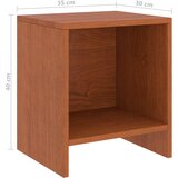  Noćni ormarići 2 kom boja meda 35x30x40 cm od masivne borovine | Eponuda.com