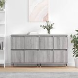  Komode 2 kom boja hrasta sonome od konstruiranog drva | shoptok.hr