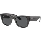 Ray-ban Mega Wayfarer RB0840S 1406B1 ONE SIZE (51) Črna/Siva | Shoptok.si