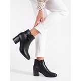 Sergio Leone s black high-heeled ankle boots | shoptok.hr