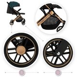 Momi kišobran kolica za bebe estelle gold green, 6m+