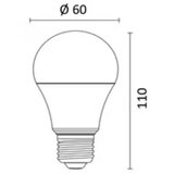  led rgbw prigušiva sijalica E27/8,5W/230V 3000-6500K wi-fi - reality | Eponuda.com