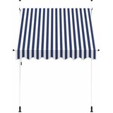 Tenda na ručno uvlačenje 200 cm plavo-bijela prugasta | Eponuda.com