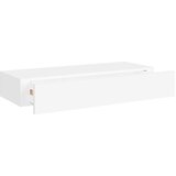 vidaXL zidna polica s ladicom bijela 60 x 23,5 x 10 cm MDF | shoptok.hr