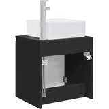  Umivaonik s policom Crna 49,5 x 41 x 63 cm Konstruirano drvo | shoptok.hr