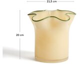 Kave Home Rumena steklena vaza (višina 19,5 cm) Endasi – | Shoptok.si