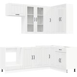  Kuhinjska jedinica LUCCA 8 kom. Bijela visokog sjaja | shoptok.hr