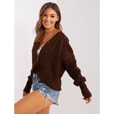 BADU Sweater-BA-SW-8005.00P-dark brown | Shoptok.si