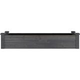  Povišena vrtna gredica s oblogom siva 120x45x25 cm od jelovine | Eponuda.com